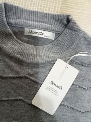 Maglione donna grigio nuovo 