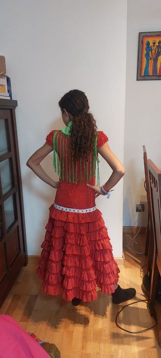 Traje de gitana, traje de flamenca