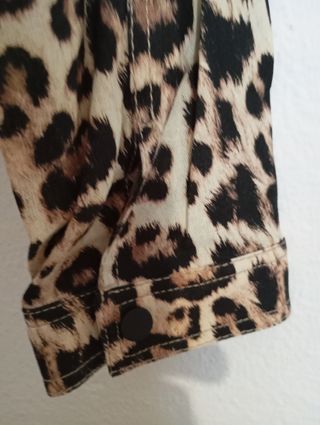 Sobrecamisa leopardo Zara 