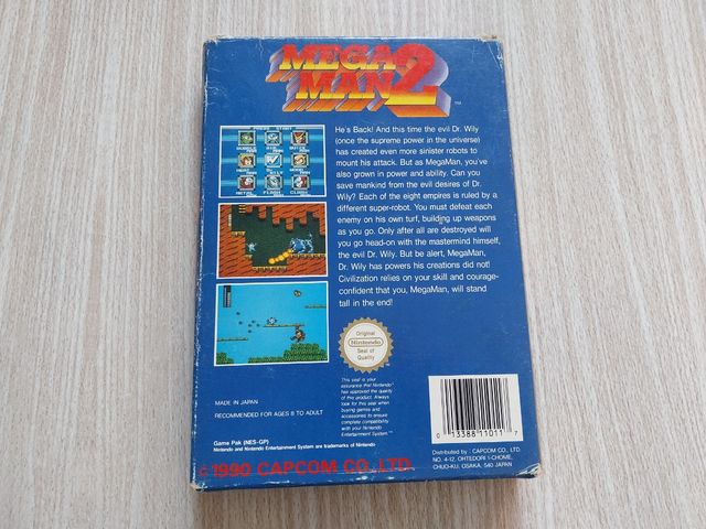 MEGAMAN 2 PAL ESPANHA INTENDO NES