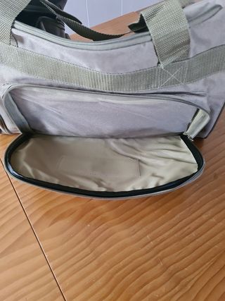 Bolso de viaje caqui 