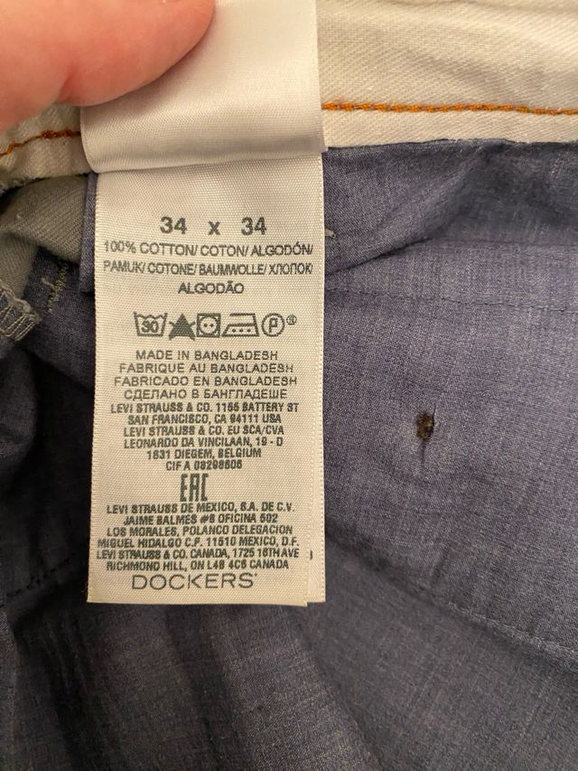 Pantalón chino Docker