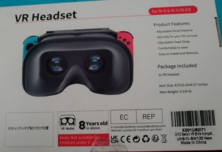 Gafas Nintendo switch lite 