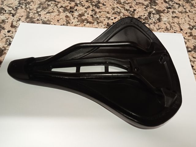 Sillín de bicicleta.