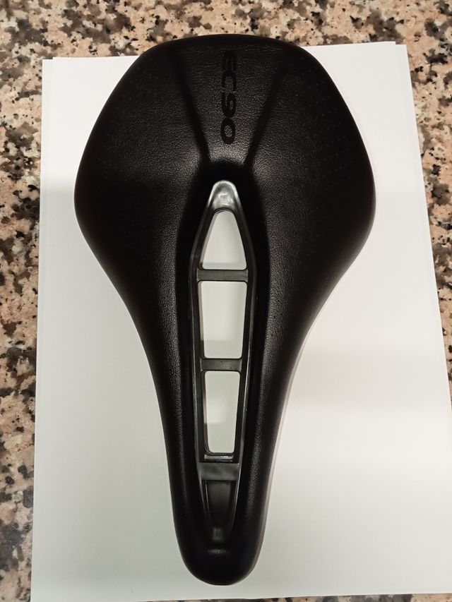 Sillín de bicicleta.