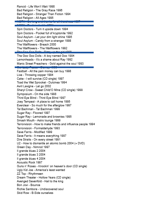 10 CD Pop Rock Blues di artisti vari