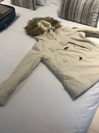 Cazadora esqui mujer Napapijri beige