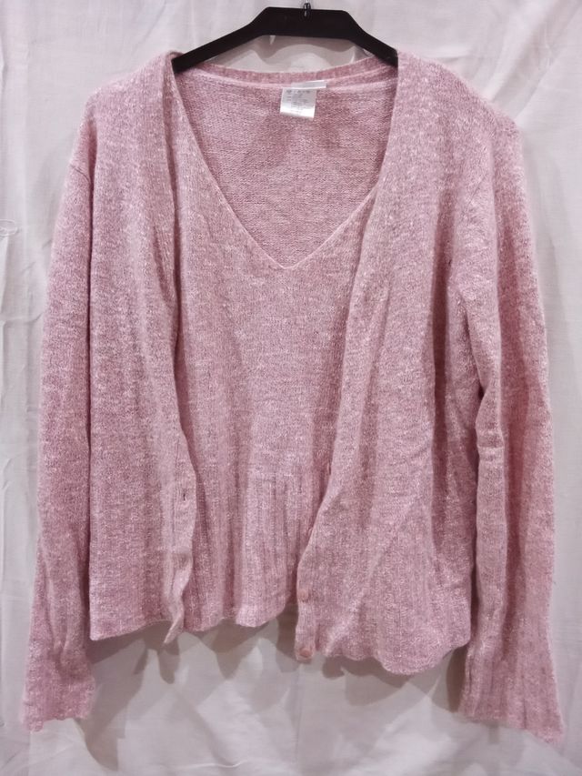 Conjunto jersey y chaqueta mujer 
