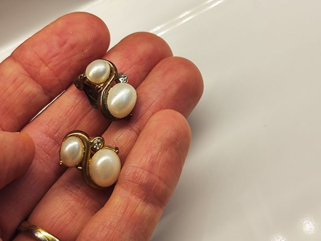 Pendientes Vintages,firmados Y. R.