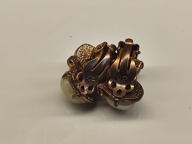 Pendientes Vintages,firmados Y. R.