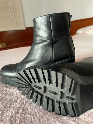 Botines de piel