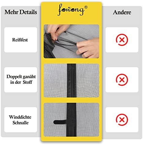 Mosquitera Magnética 120x240 cm