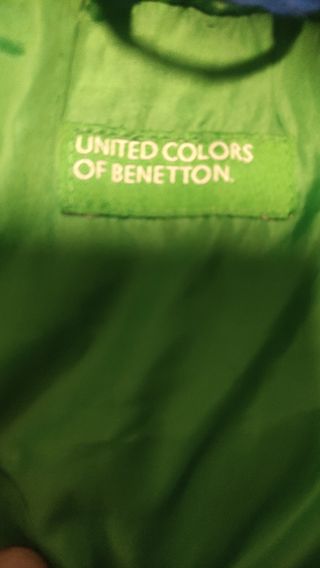 Abrigo Benetton niño 8-9 años