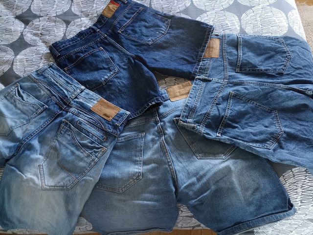 Bermudas vaqueras 