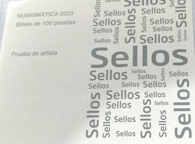 Numismática 2023. Billete de 100 ptas