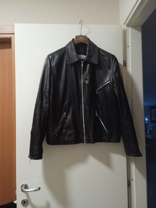 Giubbino in vera pelle donna