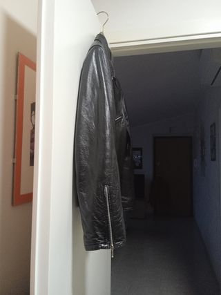 Giubbino in vera pelle donna