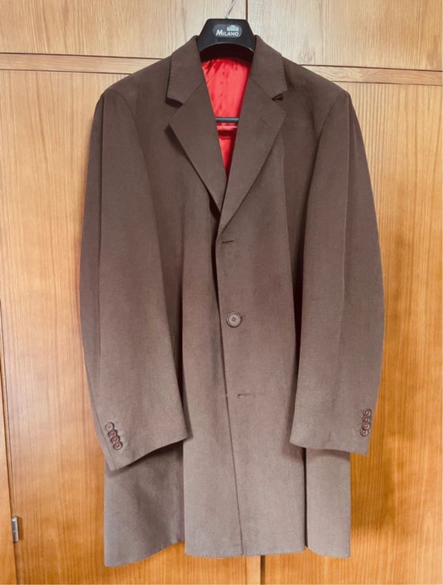 Abrigo marron Milano T56