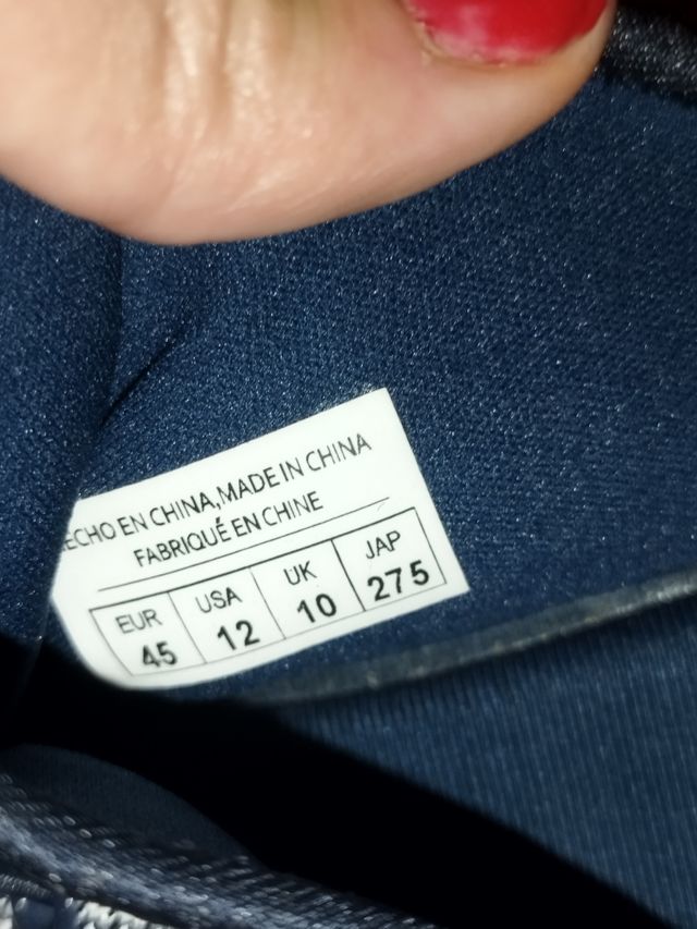 Zapatillas chico senderismo Coldway talla 45