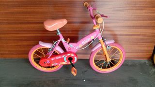 Bicicleta pequeña de Barbie color rosa negociable!