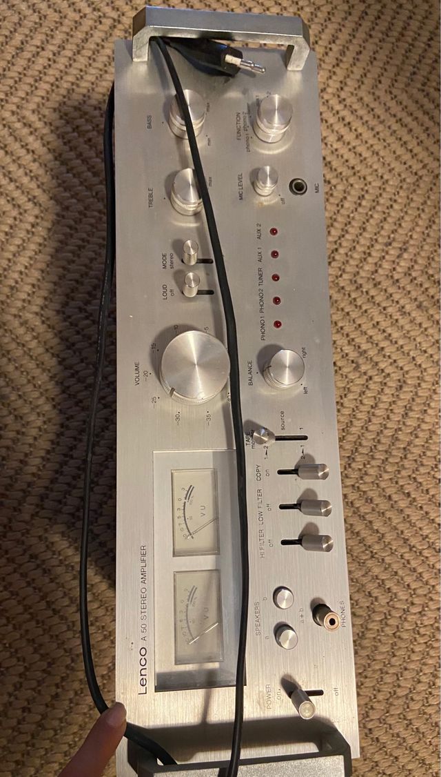 Lenco A 50 stereo amplifier 1977