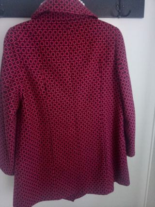 ABRIGO LANA, MARCA CARAMELO TALLA 42,COMO NUEVO