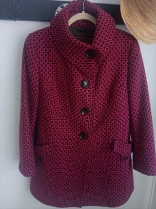ABRIGO LANA, MARCA CARAMELO TALLA 42,COMO NUEVO