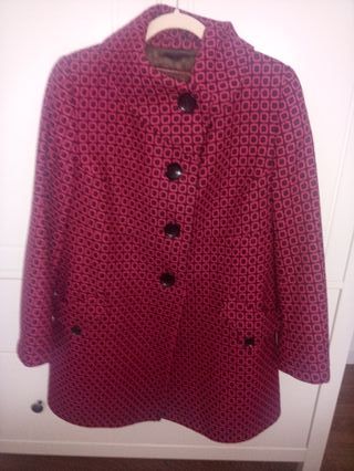 ABRIGO LANA, MARCA CARAMELO TALLA 42,COMO NUEVO