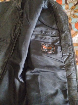Chaleco de cuero Zelimar