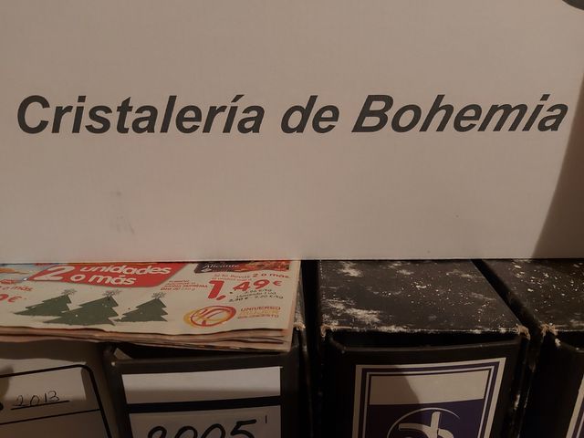 Cristalería de Boemia, a estrenar