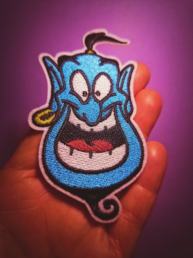 Parches bordados Genio Aladín