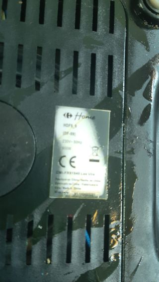 Freidora eléctrica