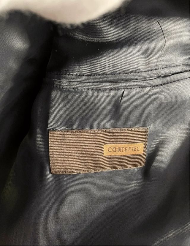 Chaquera Cortefiel Gris oscuro T56