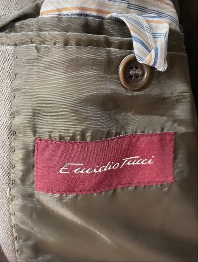 Chaqueta Emidio Tucci marron T54