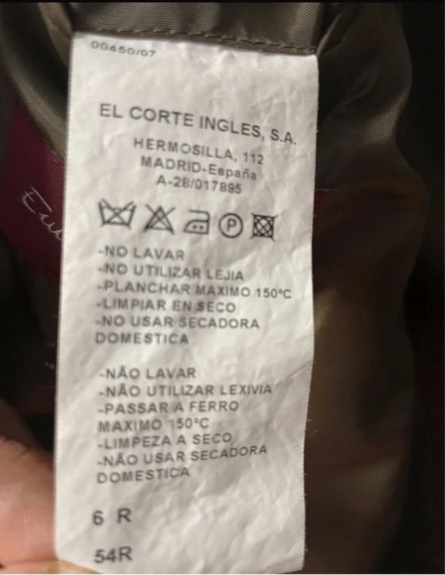 Chaqueta Emidio Tucci marron T54