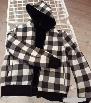 giacca invernale bambina reversibile