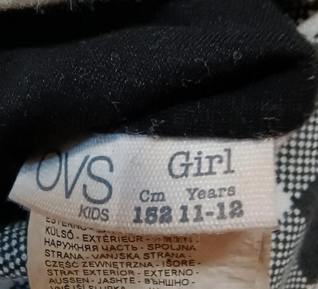 giacca invernale bambina reversibile