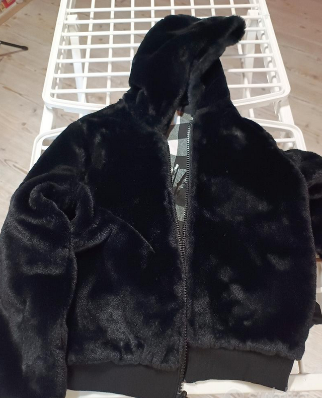 giacca invernale bambina reversibile