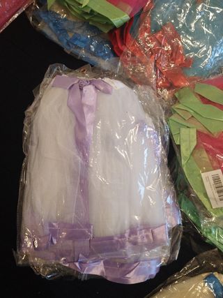 Tutús decorados, únicos, colores surtidos