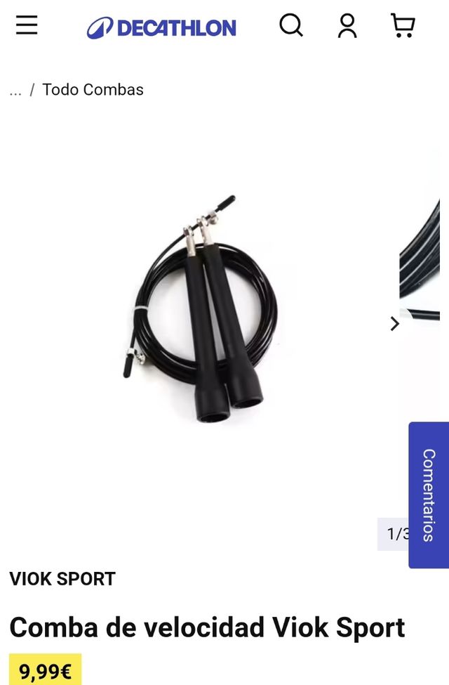 Comba de velocidad viok sport