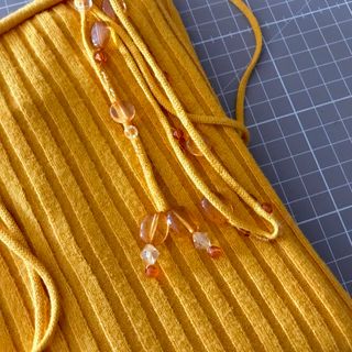 Camiseta Mango tirantes con abalorios – Talla S