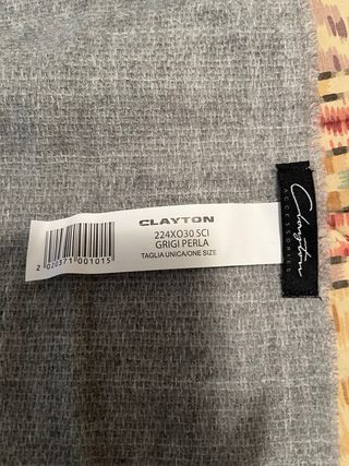 Pashmina a quadri Clayton
