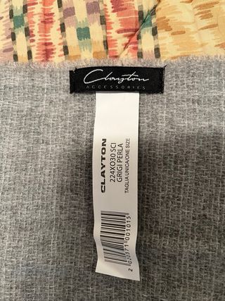 Pashmina a quadri Clayton