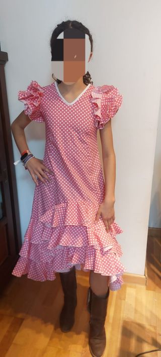 Traje flamenca