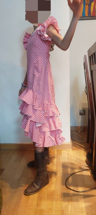 Traje flamenca