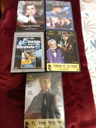 Dvds de sherlock homes