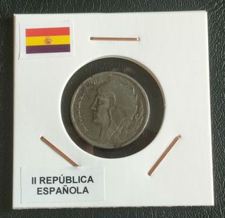 5 Céntimos 1937 - II República Española