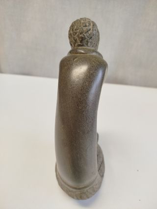 Escultura abstracta piedra, arte étnico africano.