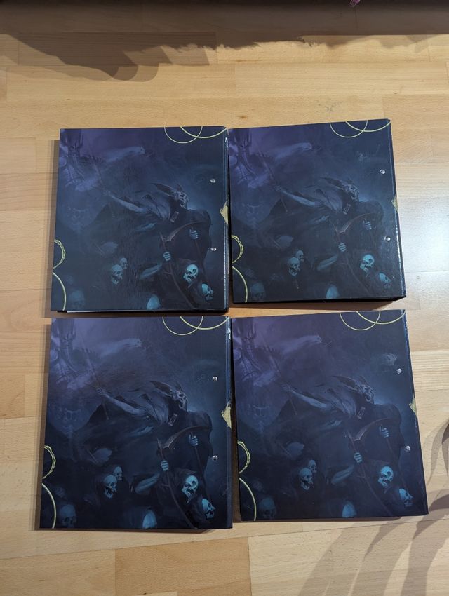 Carpetas fichas Age of Sigmar COMPLETAS