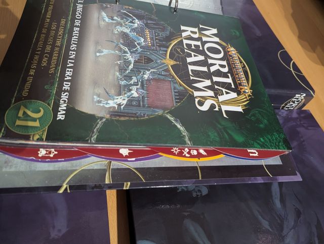 Carpetas fichas Age of Sigmar COMPLETAS